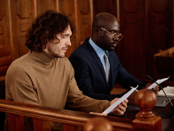 divorce trial attorney client