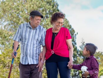 grandparents with grandchild