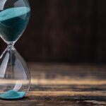 green sand hourglass