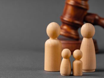 wood toy family law gavel